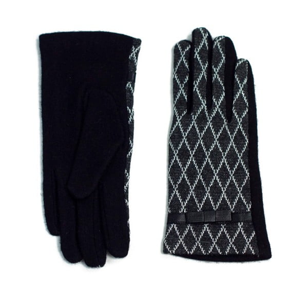 Czarne
  rękawiczki Posh