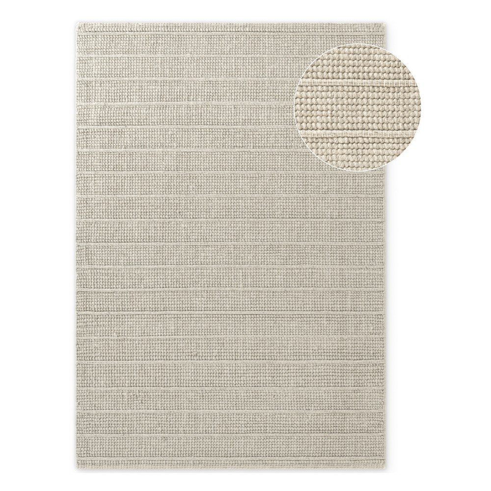 Kremowy wełniany dywan tkany ręcznie 160x230 cm Camden Parker – Ted Baker