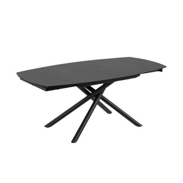 Rozkładany stół z dodatkowym blatem z ceramicznym blatem 100x130 cm Yodalia – Kave Home-image-2