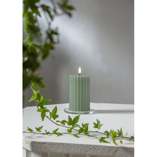 Świeczka LED (wys. 15 cm) Flamme Stripe – Star Trading-image-4