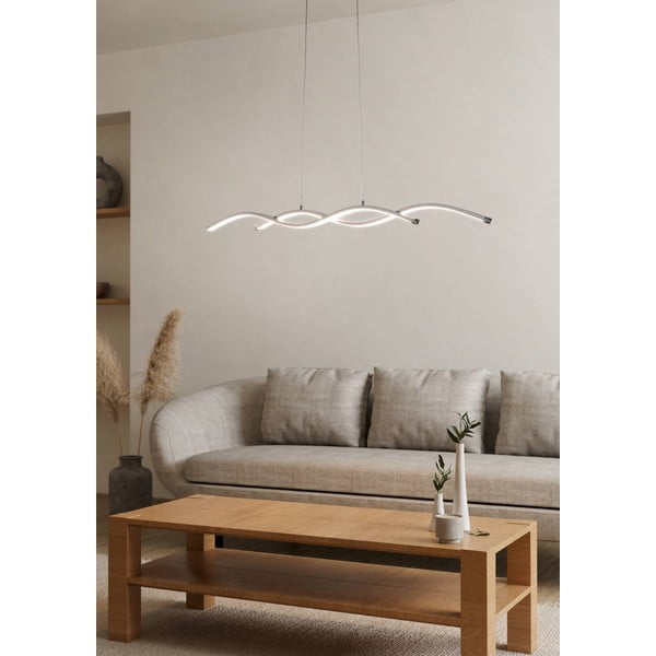 Lampa wisząca LED w kolorze srebra LASANA 2 – EGLO-image-2