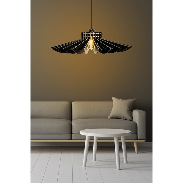 Czarna lampa wisząca ø 68 cm – Opviq lights-image-1
