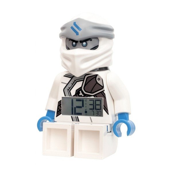 Zegar z budzikiem LEGO® Ninjago Zane-image-4