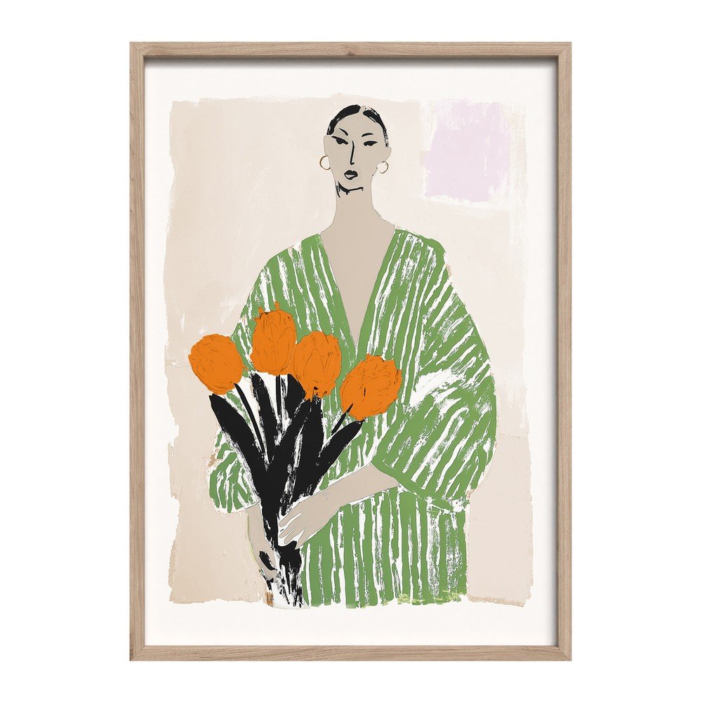 Obraz drukowany z ramą w zestawie 50x70 cm Stella – Styler