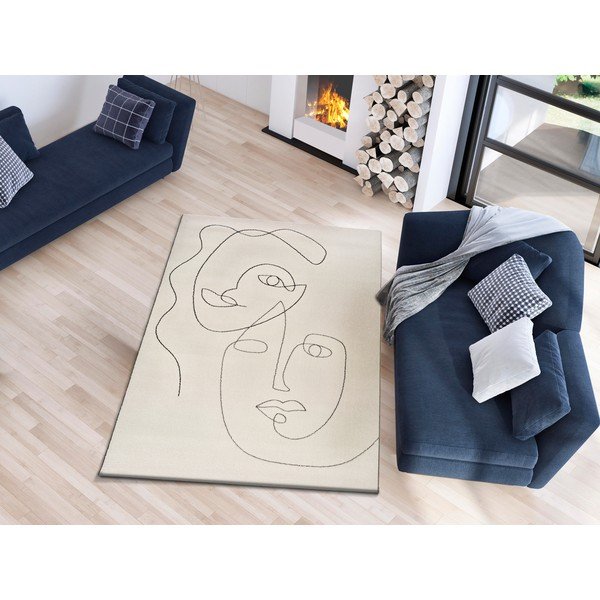 Dywan Universal Sherry Faces, 60x110 cm-image-1
