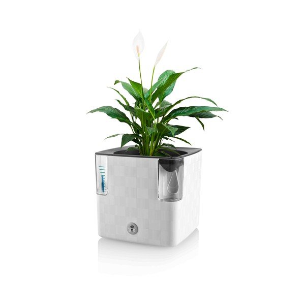 Plastikowa samonawadniająca doniczka na zioła Cobble – Flower Lover-image-2