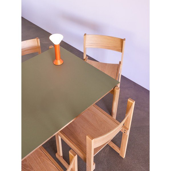 Stół z litego drewna dębowego 107x190 cm Oblique – Hübsch-image-1