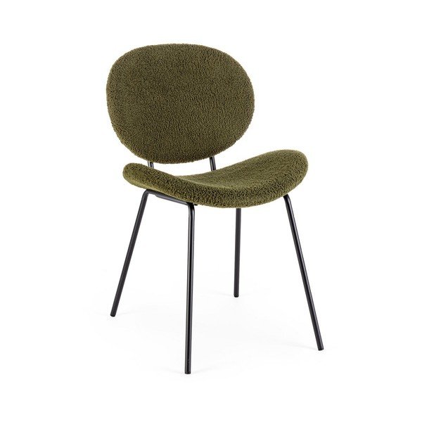 Tapicerowane krzesło w kolorze khaki Maddie – Yes Everyday