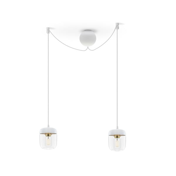 Biały podwójny kabel wiszący do lamp UMAGE Cannonball-image-2