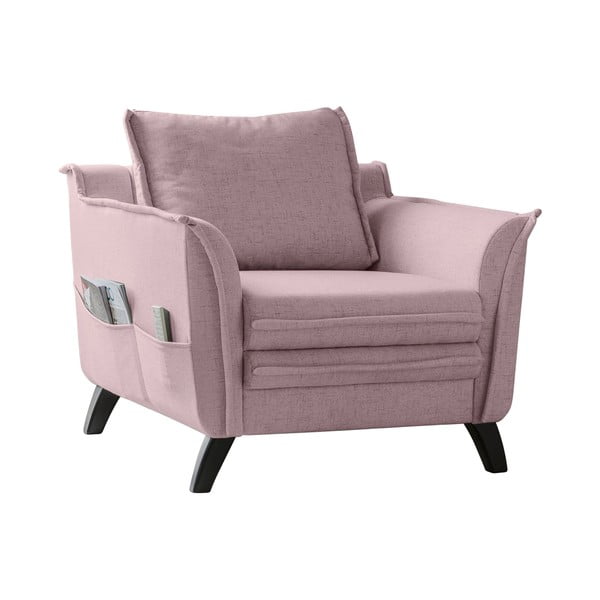 Różowy fotel Miuform Charming Charlie