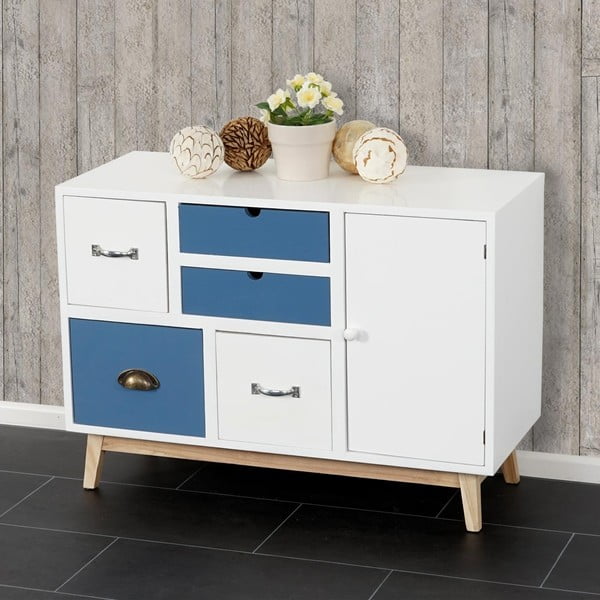 Komoda Vaasa Cabinet Patchwork, 58 cm-image-1