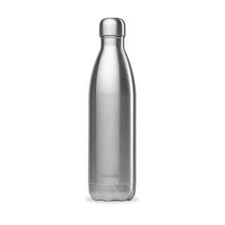 Srebrna butelka podróżna ze stali nierdzewnej 750 ml Originals – Qwetch