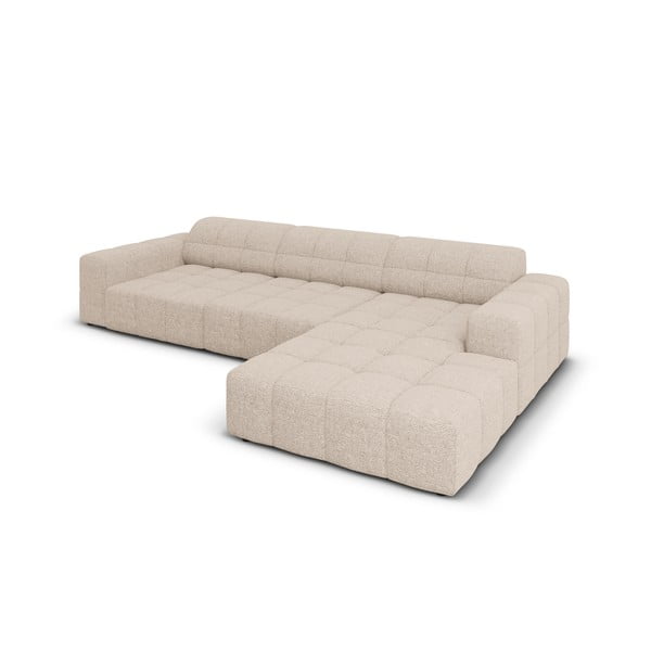 Beżowy narożnik (prawostronny) Chicago – Cosmopolitan Design-image-4