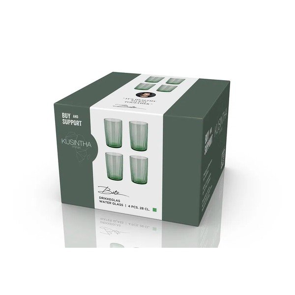 Szklanki zestaw 4 szt. 280 ml Kusintha – Bitz-image-2