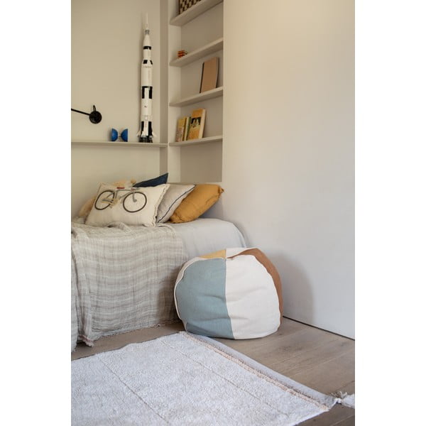 Kremowy bawełniany dywan tkany ręcznie odpowiedni do prania 120x160 cm Bloom Natural – Lorena Canals-image-3