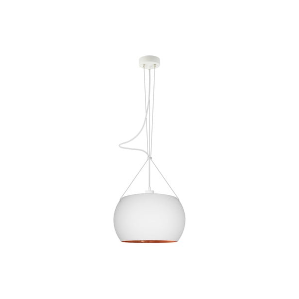 Lampa MOMO, opal matte copper/white/white