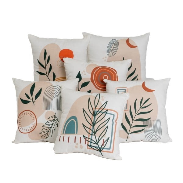 Poduszki dekoracyjne zestaw 6 szt. 45x45 cm – Casa Selección
