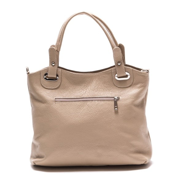 Szarobrązowa torebka skórzana Louisa Vannini Nena-image-1