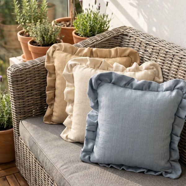 Poszewki na poduszki zestaw 2 szt. 40x40 cm Linen – Mioli Decor-image-2