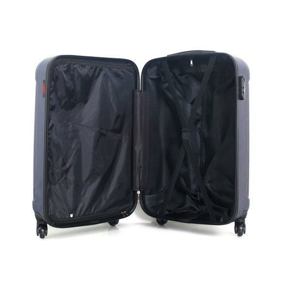 Niebieska walizka na kółkach Hero Fogo, 60 l-image-1