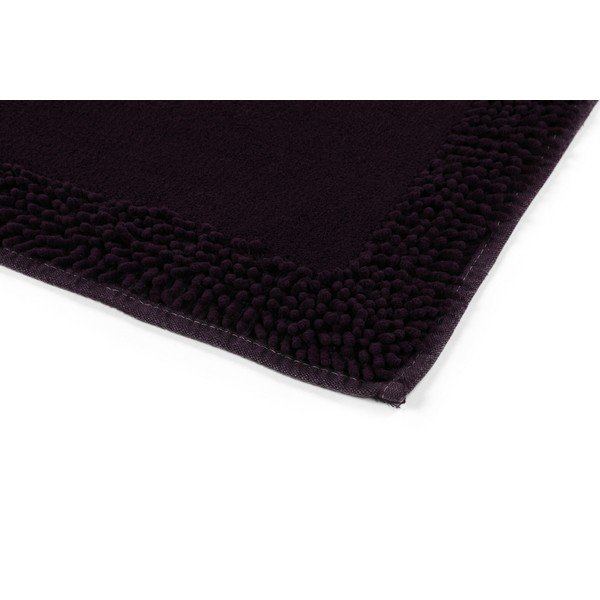 Ciemnofioletowe dywaniki łazienkowe zestaw 2 szt. 100x60 cm Piante – Foutastic-image-3