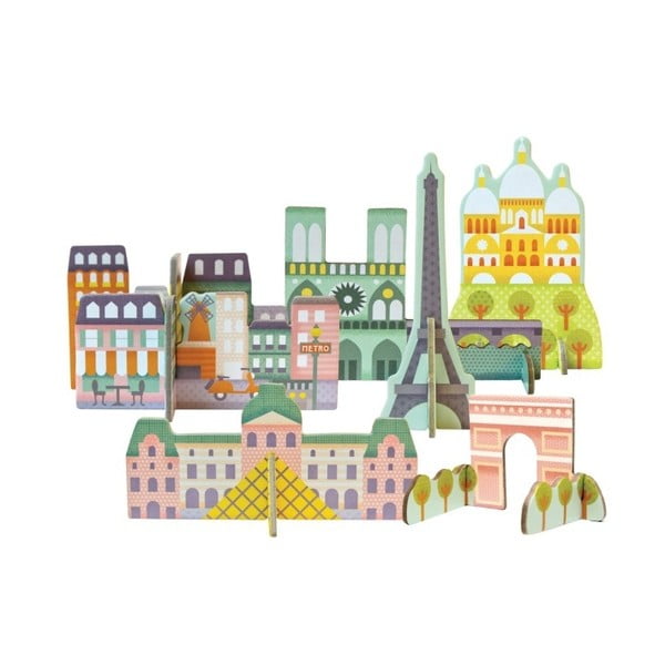 Puzzle 3D Petit collage Paris