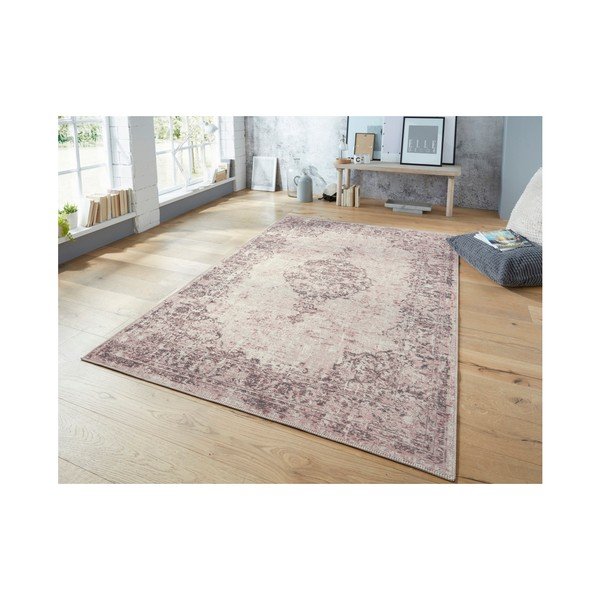 Ciemnoróżówy dywan Elle Decoration Pleasure Vertou, 80x150 cm-image-2