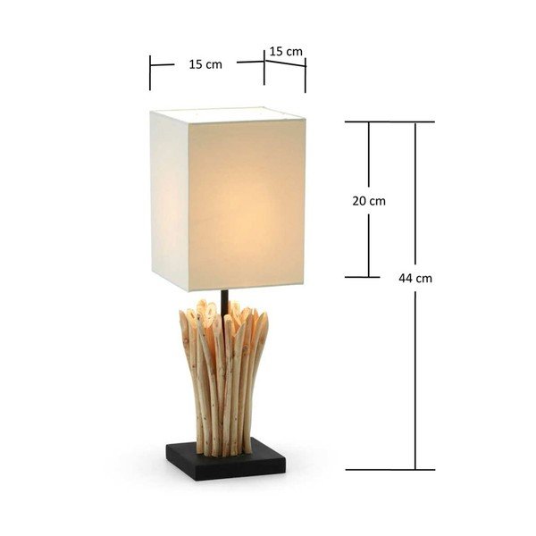 Beżowa lampa stołowa Kave Home Poob-image-3