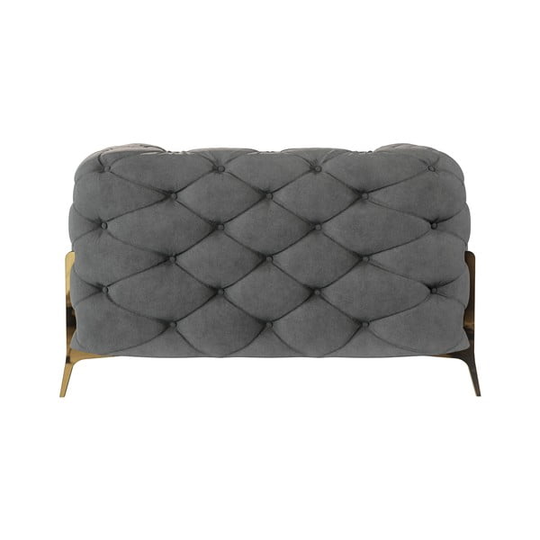 Szary aksamitny fotel Chelsea Bis – Ropez-image-3