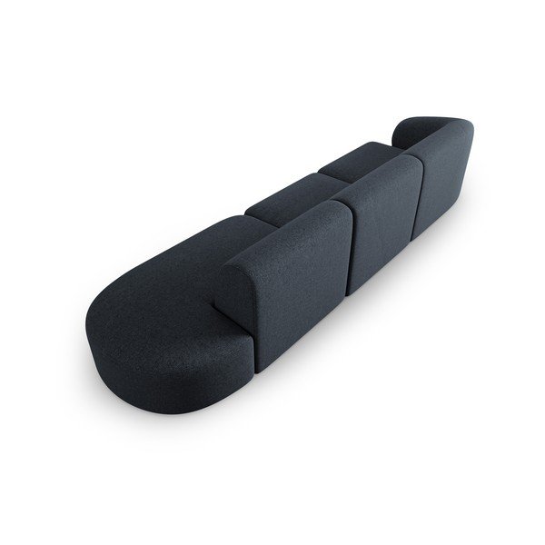 Niebieska sofa 302 cm Shane – Micadoni Home-image-2