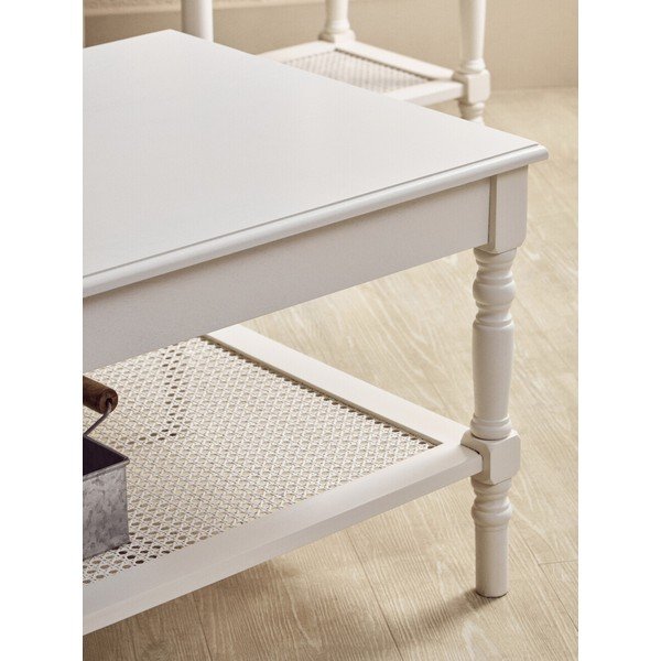 Biały stolik 60x120 cm Heritage – Premier Housewares-image-3