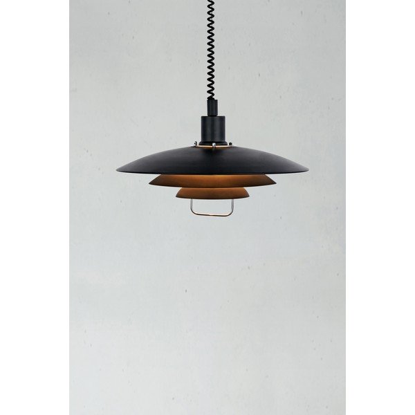 Czarna lampa wisząca Markslöjd Kikrenes, ø 48 cm-image-3