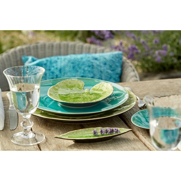 Zielona kamionkowa misa Costa Nova Riviera, 17x17,6 cm-image-1