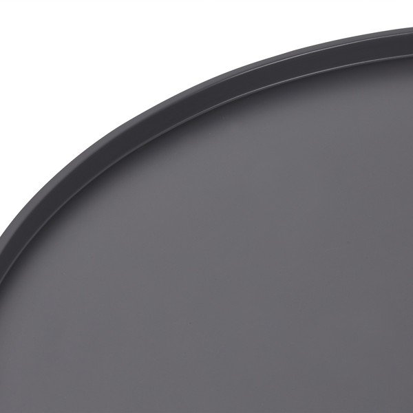 Szary stolik z nogami z drewna bukowego Furnhouse Opus, Ø 90 cm-image-4