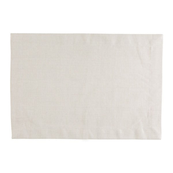 Biała bawełniana mata stołowa Ego Dekor Casafina Bombay, 35x50 cm