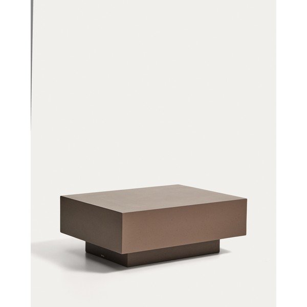 Stolik ogrodowy betonowy 60x80 cm Rustella – Kave Home-image-4