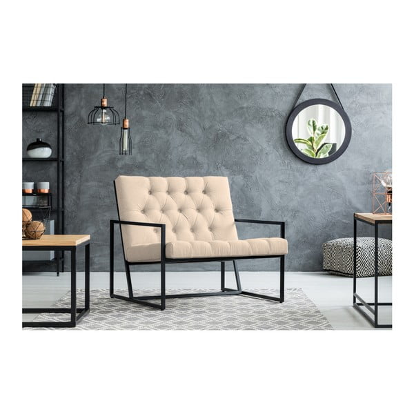 Kremowy fotel Mazzini Sofas Aster-image-1