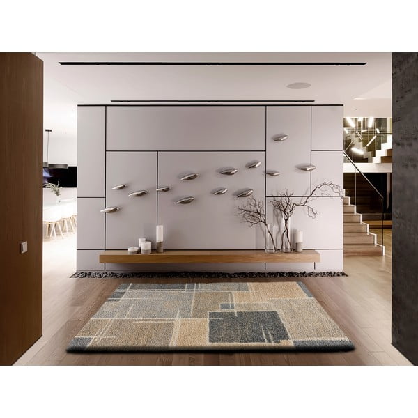 Szaro-beżowy dywan 160x230 cm Irati – Universal-image-1