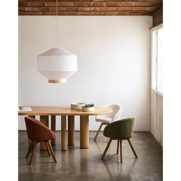 Kremowy tapicerowany fotel jadalniany Marvin – Kave Home-image-2