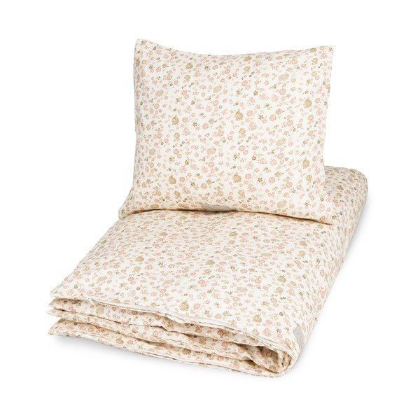 Beżowa pościel dziecięca do łóżeczka z bawełny organicznej 70x100 cm Augusta – Cam Cam Copenhagen