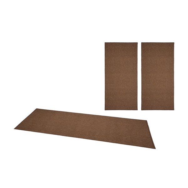 Brązowy chodnik BT Carpet Casual, 80x300 cm-image-1