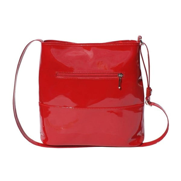Skórzana torebka Boscollo Red 2183-image-2
