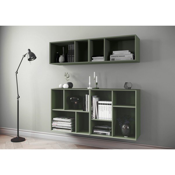 Ciemnozielony regał Tenzo Z Cube, 70x70 cm-image-1