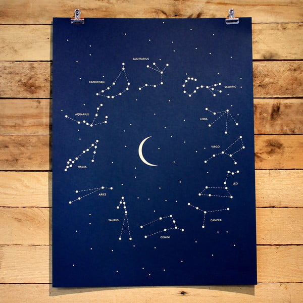 Plakat Constellations 61x46 cm