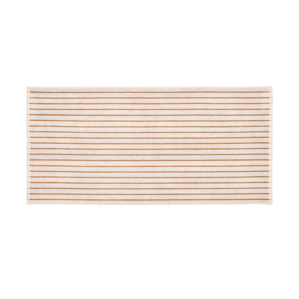 Pomarańczowo-beżowy ręcznik kąpielowy z bawełny organicznej frotte 70x140 cm Arto – Blomus-image-2