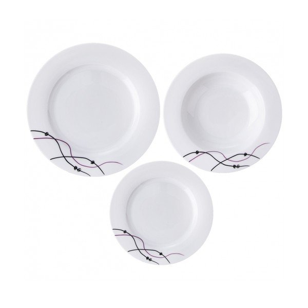 18-częściowy zestaw porcelanowych talerzy Orion Waves-image-4