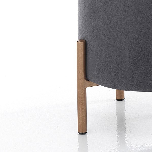 Szary taboret Tomasucci Ammy, ø 31 cm-image-2