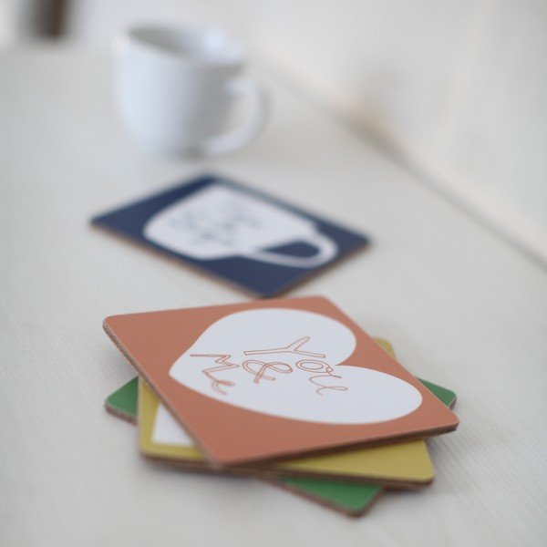 Zestaw 4 podstawek You&Me-image-3