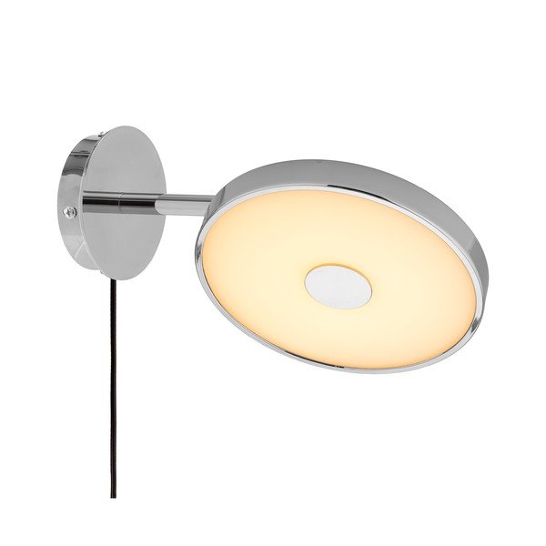 Kinkiet LED z elastyczną konstrukcją/ze ściemniaczem do kontaktu w kolorze srebra z połyskiem ø 15 cm Asteria Wall Short – UMAGE-image-2