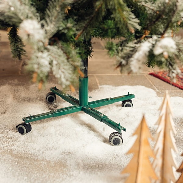 Zielony stojak na choinkę na kółkach Tree Nest Movable-image-1